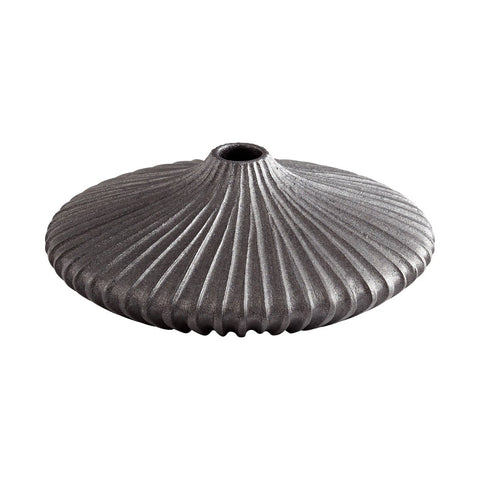 Decorating Essentials Modern Ribbed Ceramic Vase