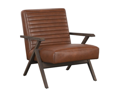 Timeless Minimalist Mid Century Parsons Lounge Chair