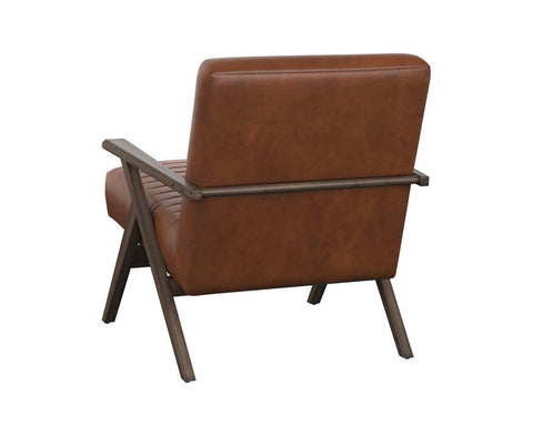Timeless Minimalist Mid Century Parsons Lounge Chair