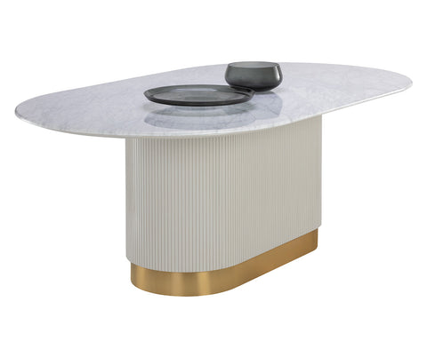Sunpan Paloma Modern Tulip Dining Table