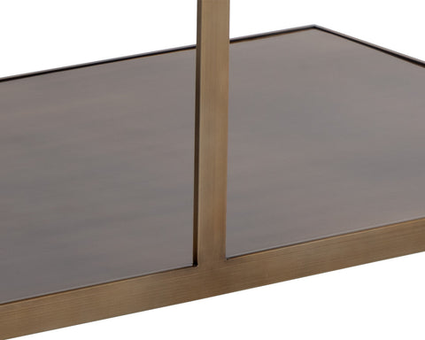 Sunpan Kamali Timeless Minimalist Modern Rectangle Coffee Table - 60 W
