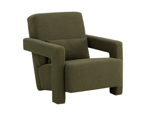 Timeless Minimalist Modern Upholstered Slipper Lounge Chair
