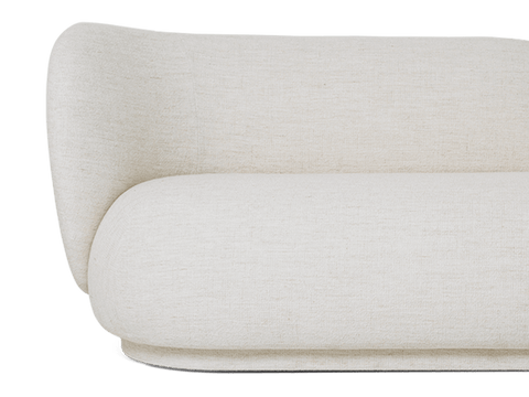 Rico Nature-Driven Modernist Curved Divan Sofa