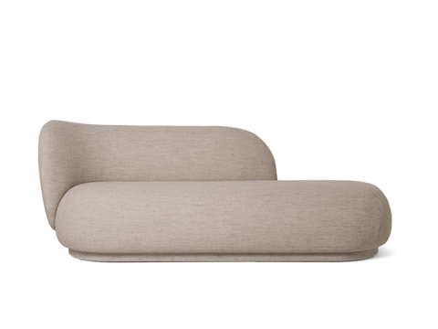Rico Nature-Driven Modernist Curved Minimalist Divan Sofa