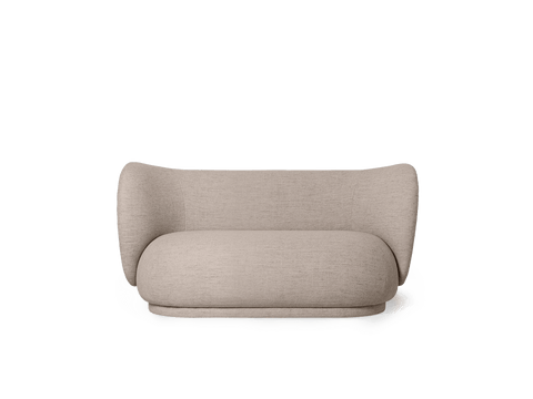 Rico Nature-Driven Modernist Curved Symmetrical Sofa