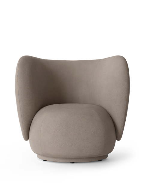 Rico Timeless Minimalist Contemporary Barrel Lounge Chair