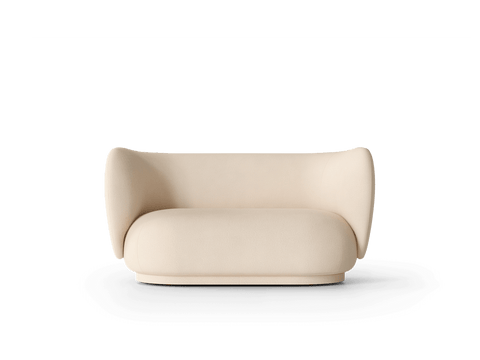 Rico Nature-Driven Modernist Curved Symmetrical Standard Sofa