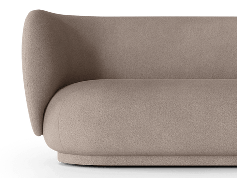 Rico Timeless Minimalist Modern Symmetrical Standard Sofa