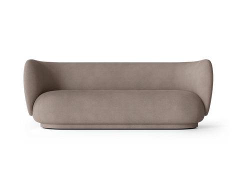 Rico Timeless Minimalist Contemporary Symmetrical Standard Sofa