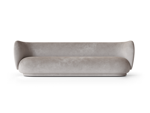 Rico Nature-Driven Modernist Velvet Standard Sofa