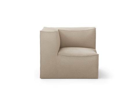 Catena Timeless Minimalist Contemporary Corner Modular Sofa