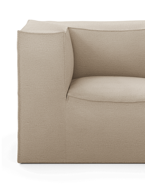 Catena Timeless Minimalist Contemporary Corner Modular Sofa