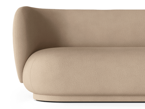 Rico Timeless Minimalist Modern Divan Sofa