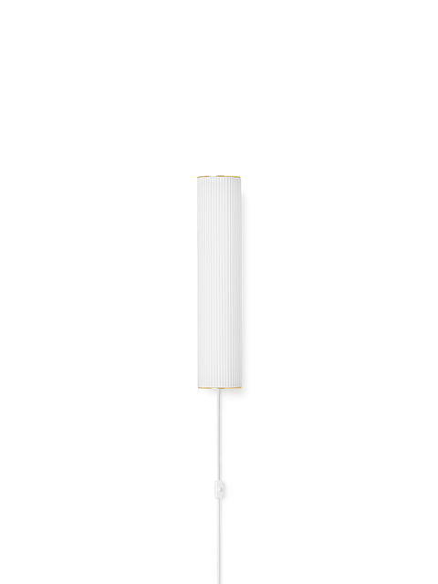 Ambient Modern Fluted Brass Sconce Wall Light