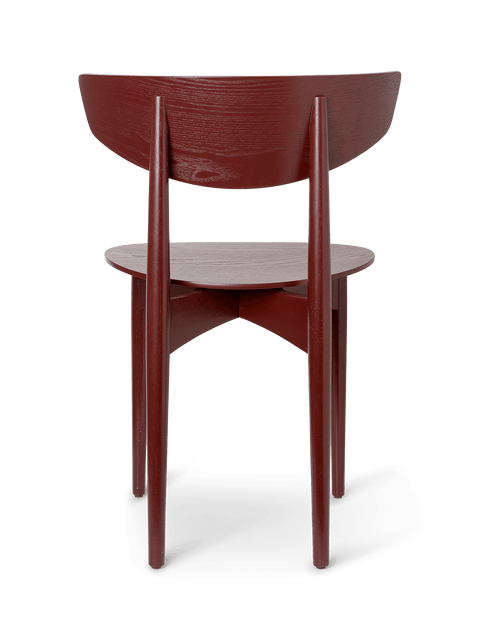 Herman Timeless Minimalist Modern Curved High Back Dining Side Chair