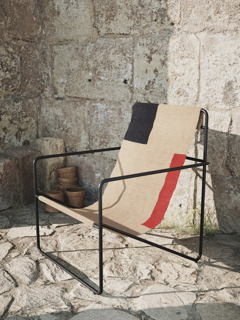 Nature-Driven Modernist Butterfly Desert Sling Lounge Chair