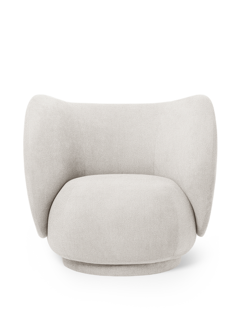 Rico Timeless Minimalist Barrel Lounge Chair