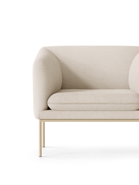 Timeless Minimalist Club Armchair with Barrel Back