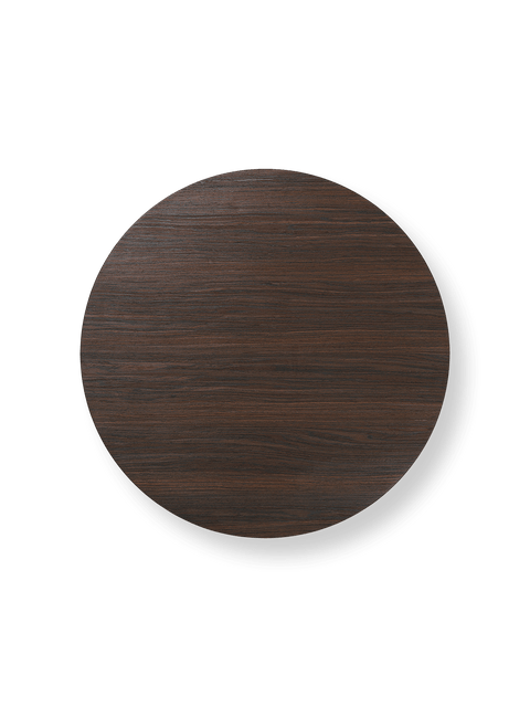 Timeless Minimalist Round Stripe Marquetry Coffee Table