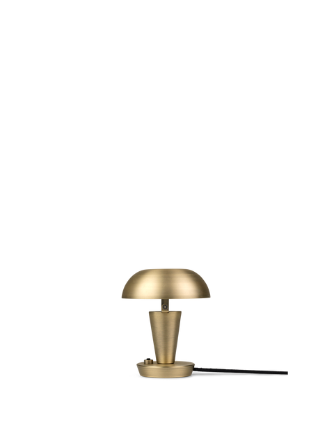 Accent Art Deco Bowl Table Lamp with Adjustable Head