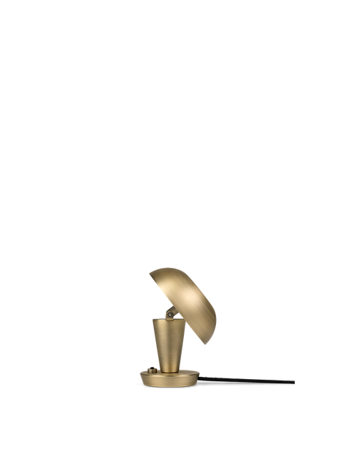 Accent Art Deco Bowl Table Lamp with Adjustable Head