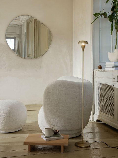 Ambient Stick Floor Lamp with Adjustable Head Minimalist Design