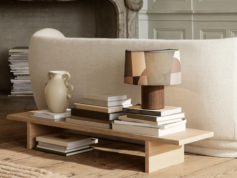 Kona Nature-Driven Modernist Rectangle Coffee Table