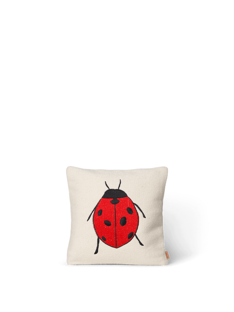 Nature-driven Modernist Organic Embroidered Accent Pillow