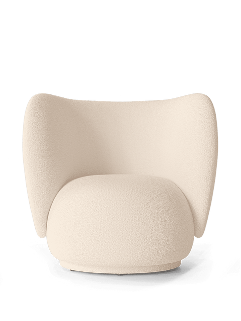 Rico Timeless Minimalist Barrel Lounge Chair