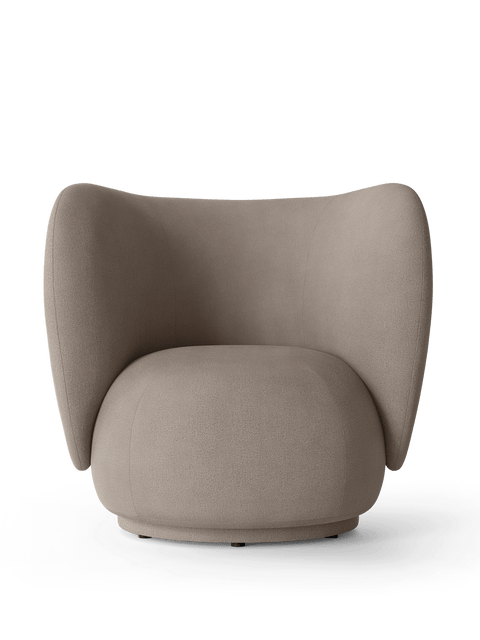 Rico Timeless Minimalist Barrel Upholstered Lounge Chair