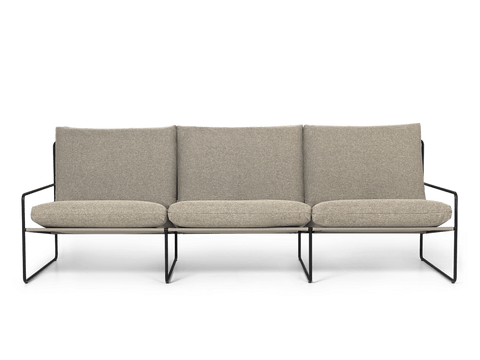 Timeless Minimalist Symmetrical Standard Sofa with Armrests