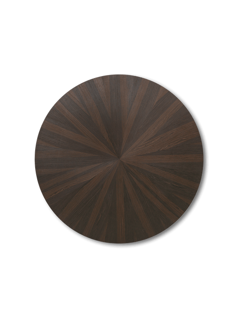 Nature-Driven Modernist Tulip Dining Table with Marquetry