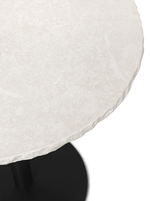 Timeless Minimalist Bistro Dining Table with Drum Base Modern Style