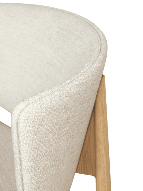 Herman Timeless Minimalist Scandinavian Armless Club Lounge Chair