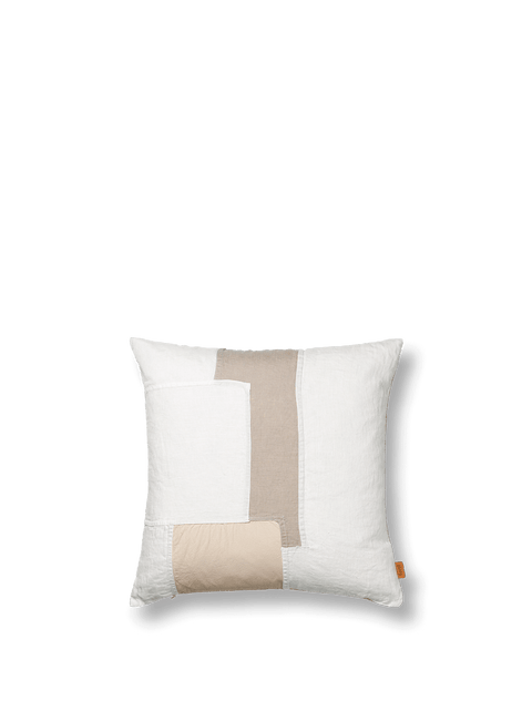 Monochromatic Scandinavian Accent Pillow for Contemporary Spaces