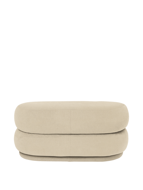 Timeless Minimalist Contemporary Pouf Ottoman