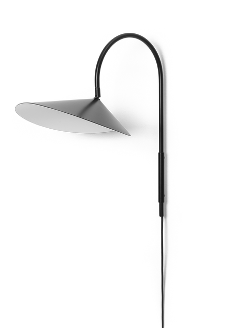 Arum Accent Minimalist Arc Sconce with Adjustable Head
