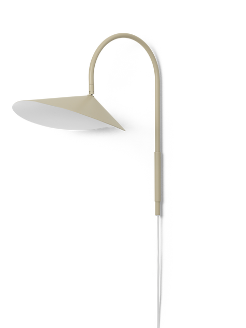 Arum Minimalist Arc Sconce with Adjustable Head Wall Light