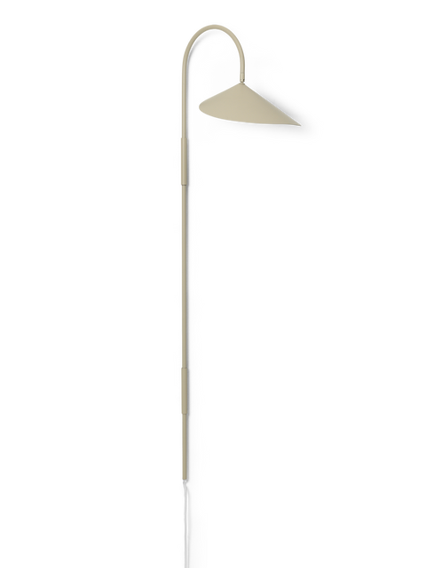 Arum Ambient Minimalist Arc Sconce with Adjustable Head