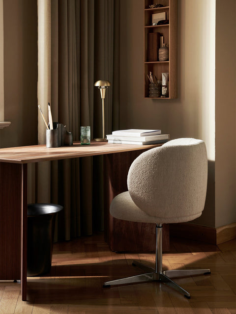 Rico Timeless Minimalist Upholstered Barrel Dining Armchair