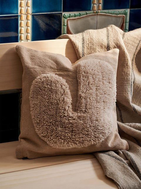 Scandinavian Tufted Textured Accent Throw Pillow