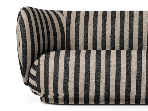 Rico Timeless Minimalist Symmetrical Standard Sofa