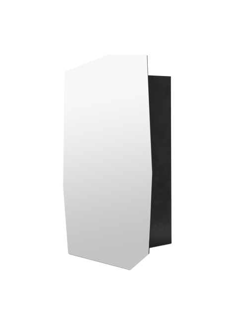 Contemporary Medicine Cabinet with Inset Handle