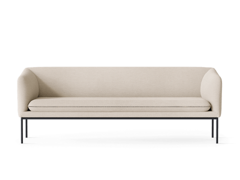 Timeless Minimalist Turn Modern Straight Boucle Standard Sofa