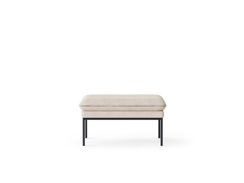 Timeless Minimalist Modern Upholstered Pouf Ottoman