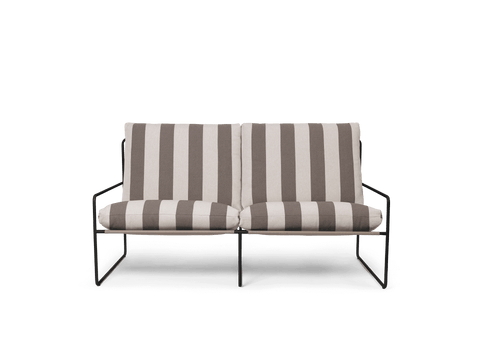 Timeless Minimalist Contemporary Symmetrical Two-Seat Standard Sofa