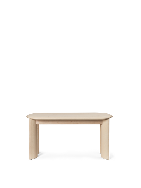 Timeless Minimalist Beech Wood Backless Dining Bench