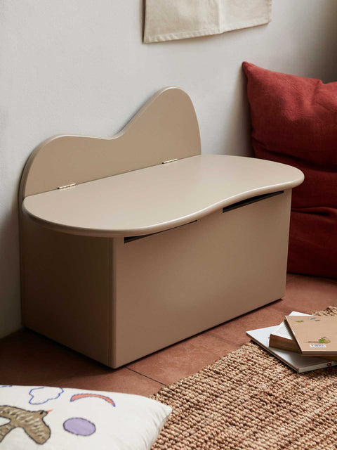 Slope Organic Storage Bench Children's Furniture