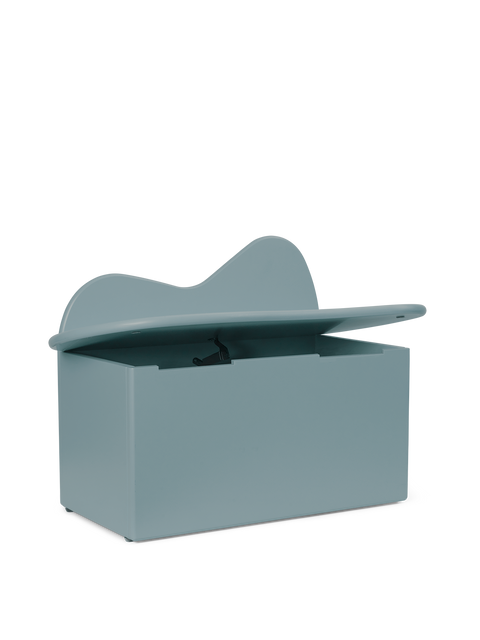 Slope Minimalist Storage Bench for Children's Furniture