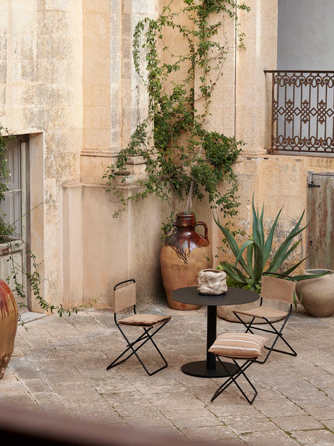 Timeless Minimalist Bistro Dining Table with Adjustable Feet